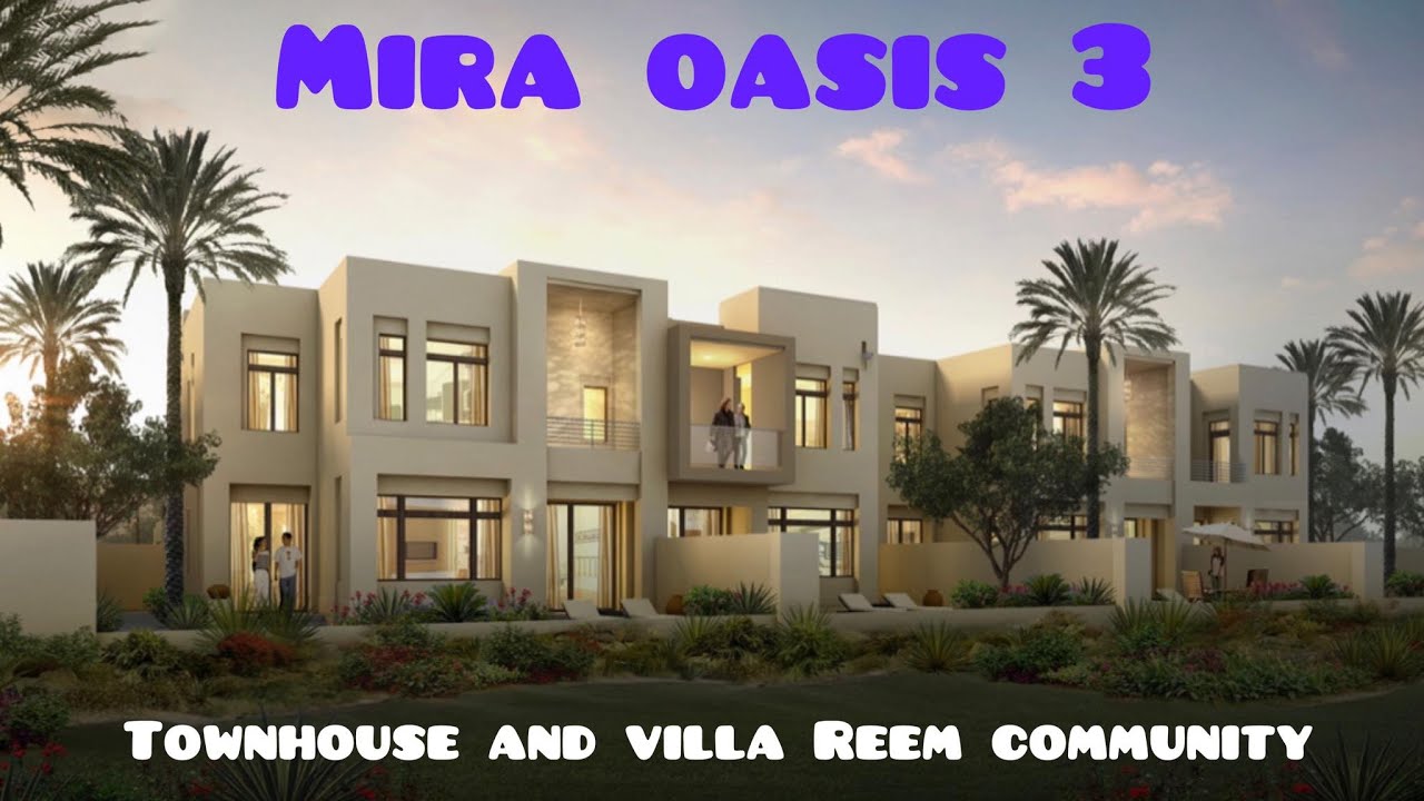 Mira oasis 3 | 3 Beds villa plus maids plus study | Type H