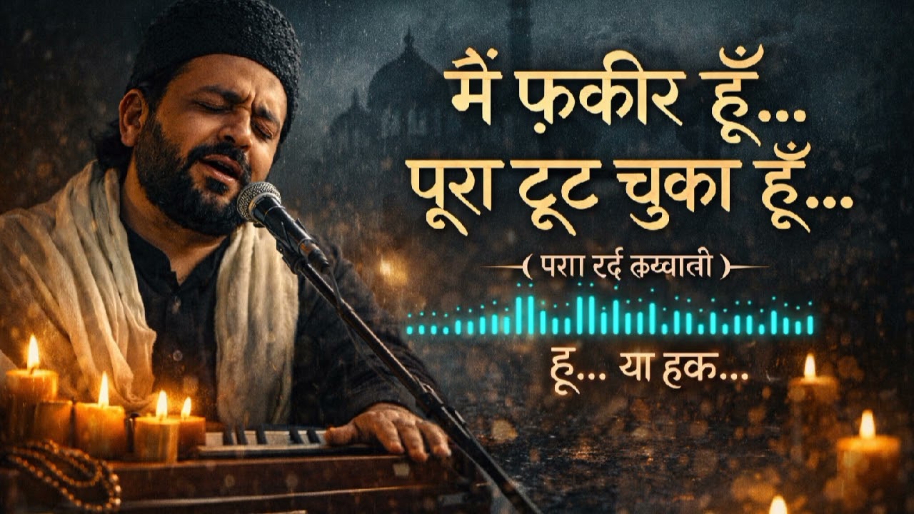 फ़कीर हूँ… पूरा टूट चुका हूँ | Heart Touching Sufi Qawwali | Broken Fakir Kalam 2026