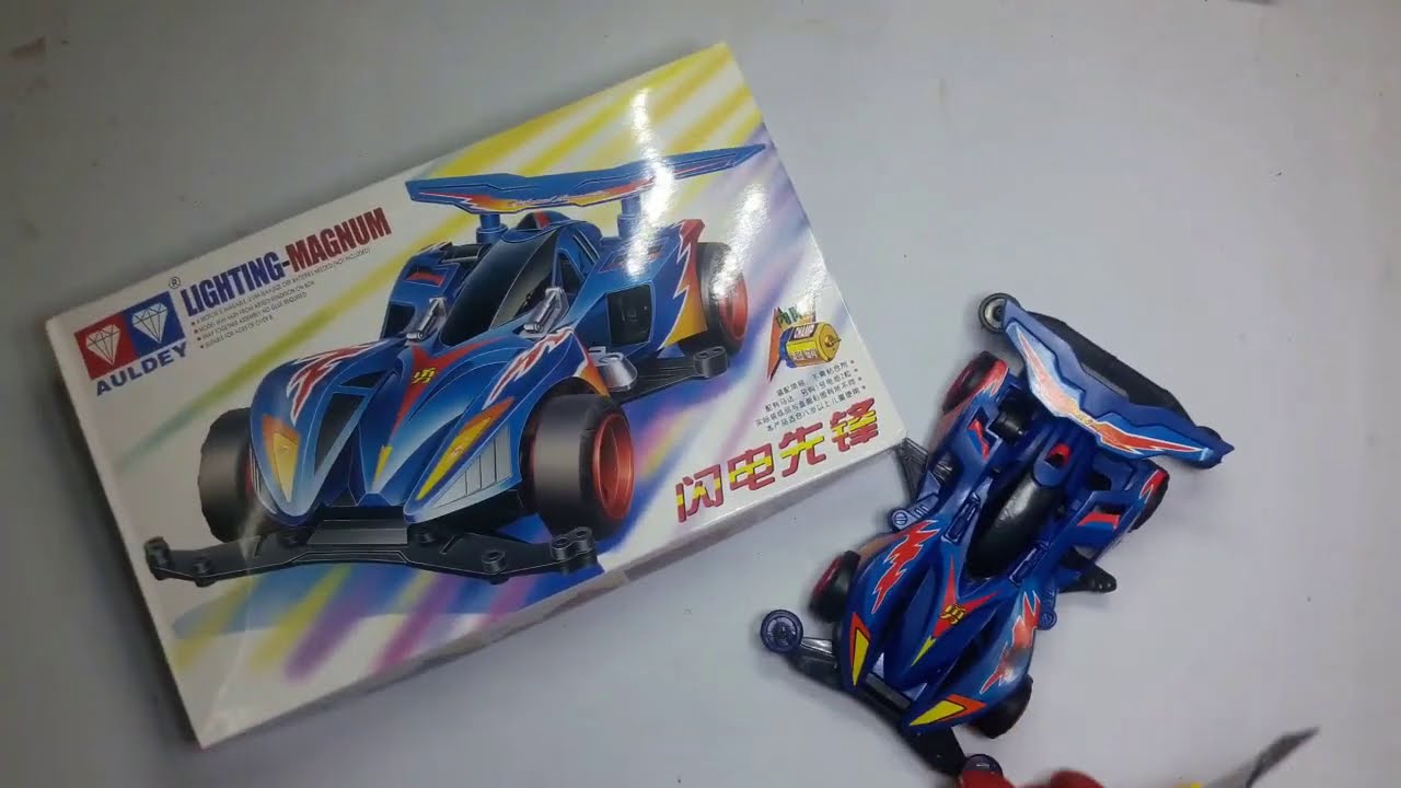 LIGHTING MAGNUM AULDEY Mini 4WD Unboxing And Assembly Part 1