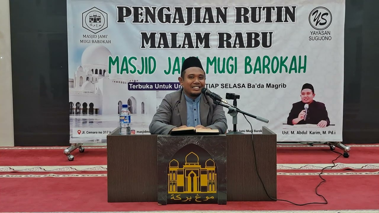 Pengajian Rutin Malam Rabu 13 Januari 2026
