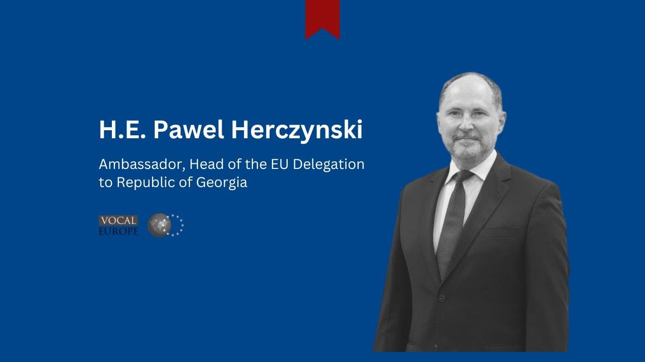 With Ambassador Pawel Herczynski on EU-Georgia Cooperation in Security and Defence