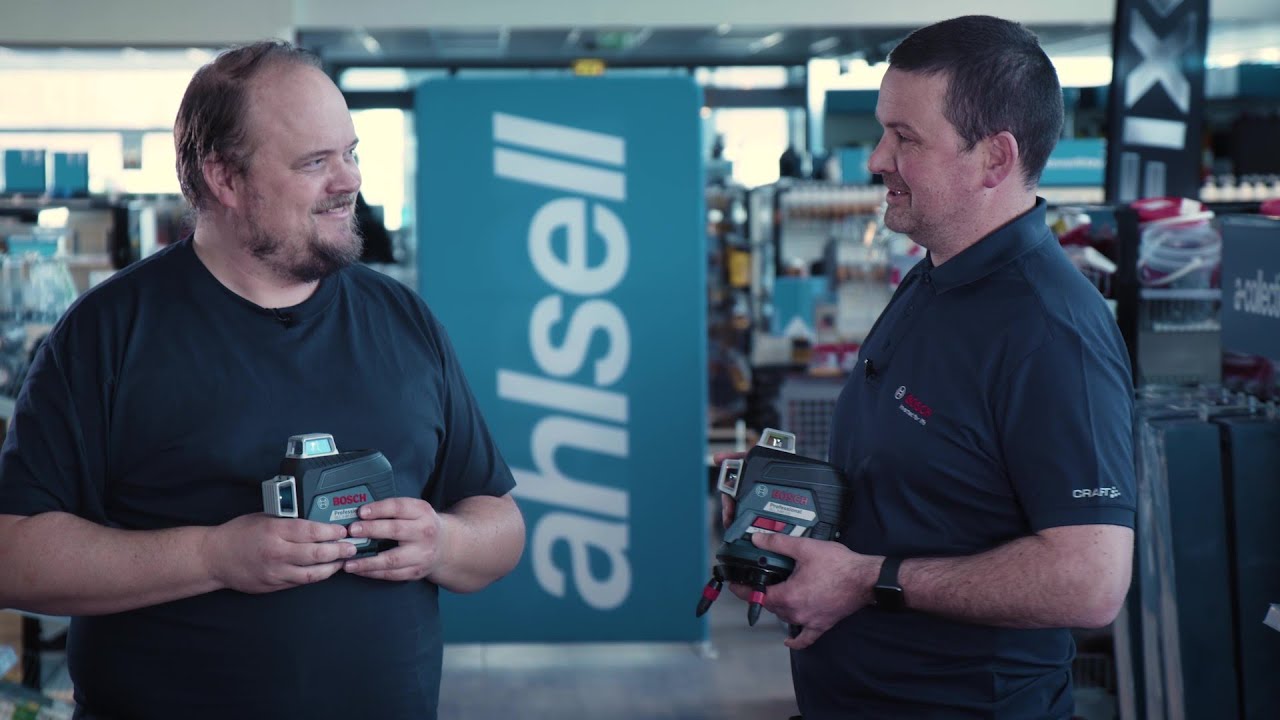 Ahlsell Proff til Proff - Bosch RM 3 Motorisert Laserstativ