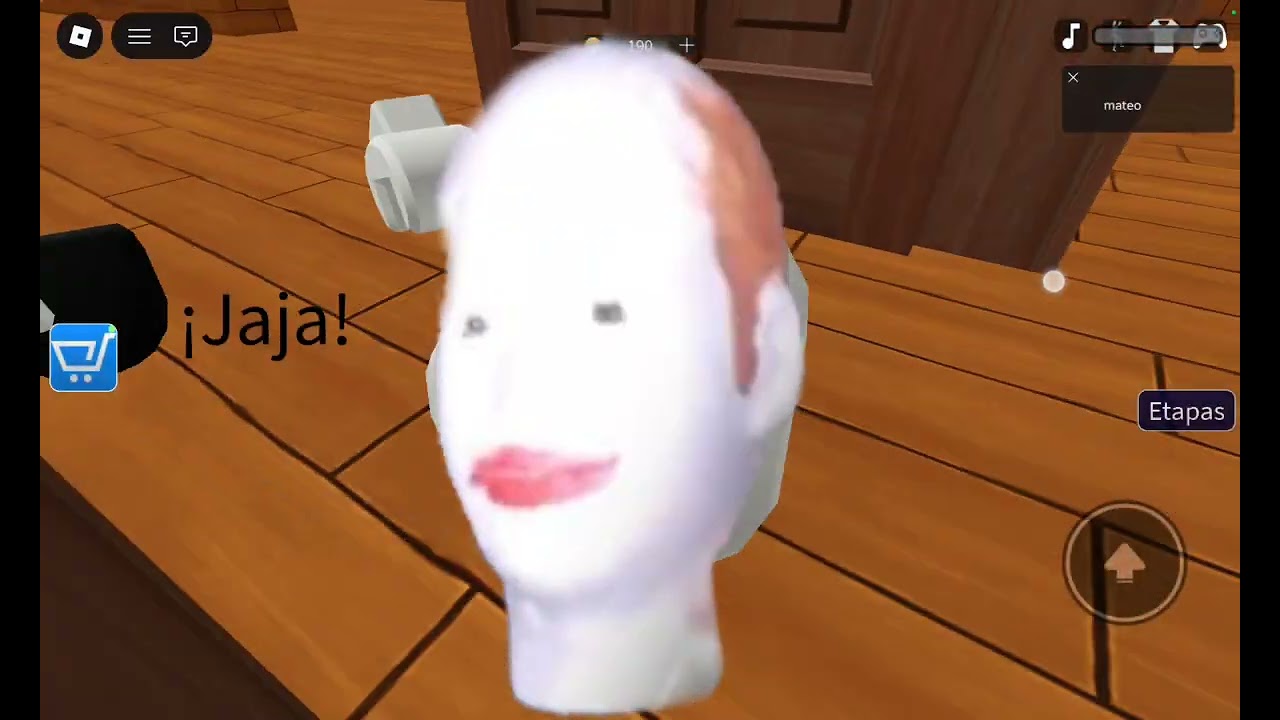 Jugando roblox juego:escapar del running head
