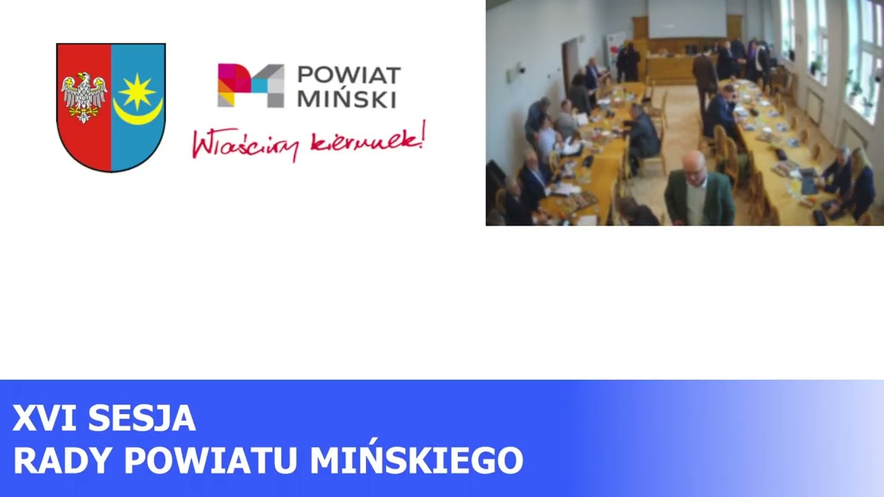 XVI Sesja Rady Powiatu Mińskiego VII Kadencji - 16.12.2025