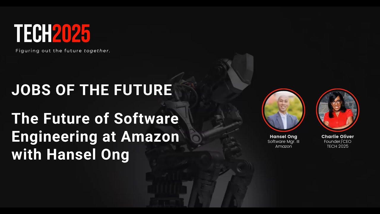 The Future of Software Development at Amazon with Hansel Ong (September 2021)