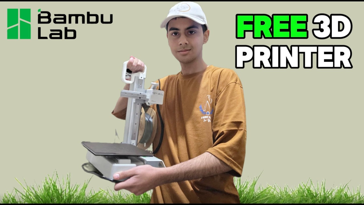 How I Got A *FREE 3D PRINTER* From Bambu Lab&hellip;(And Some Money)