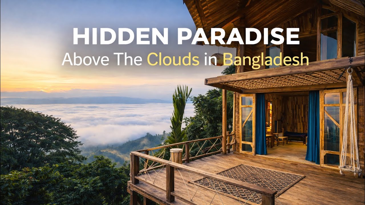 Luxury Hill-Top Cottage Stay in Sajek Valley 4K | Bangladesh POV