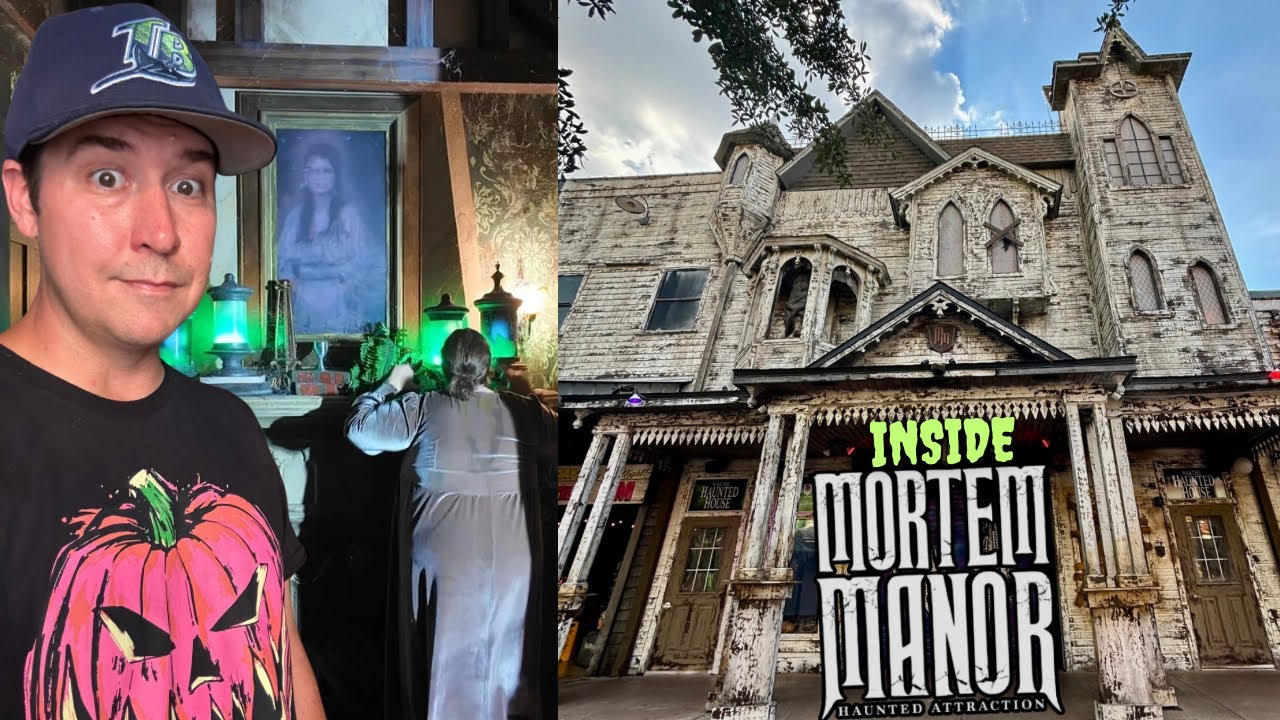Inside Mortem Manor Haunted House At Old Town, Kissimmee - NEW Updates at Florida's Oldest Haunt 