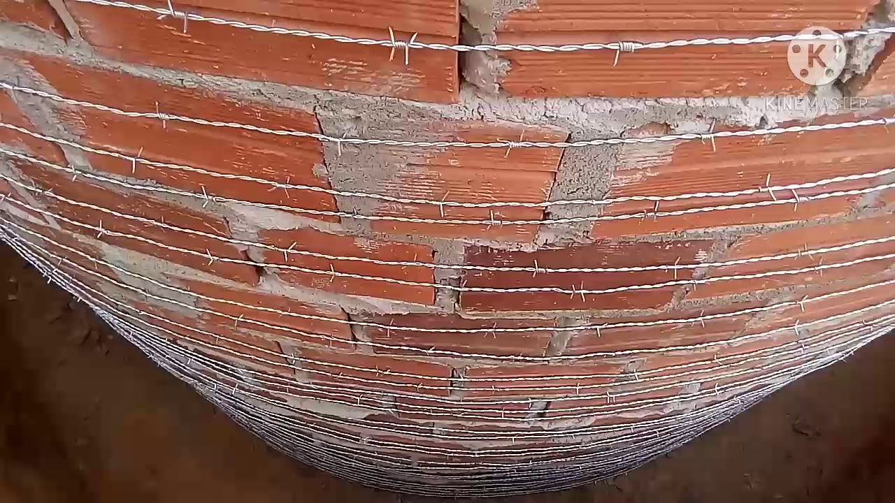Arames na caixa d'água