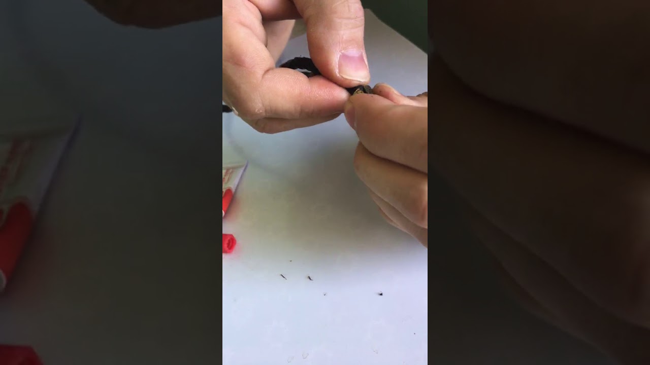 Как вклеивать шнуры в гайтаны