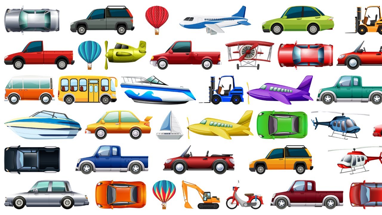 Vehicles | Vehicle names for kids | Learn vehicles in English |English Educational video| 