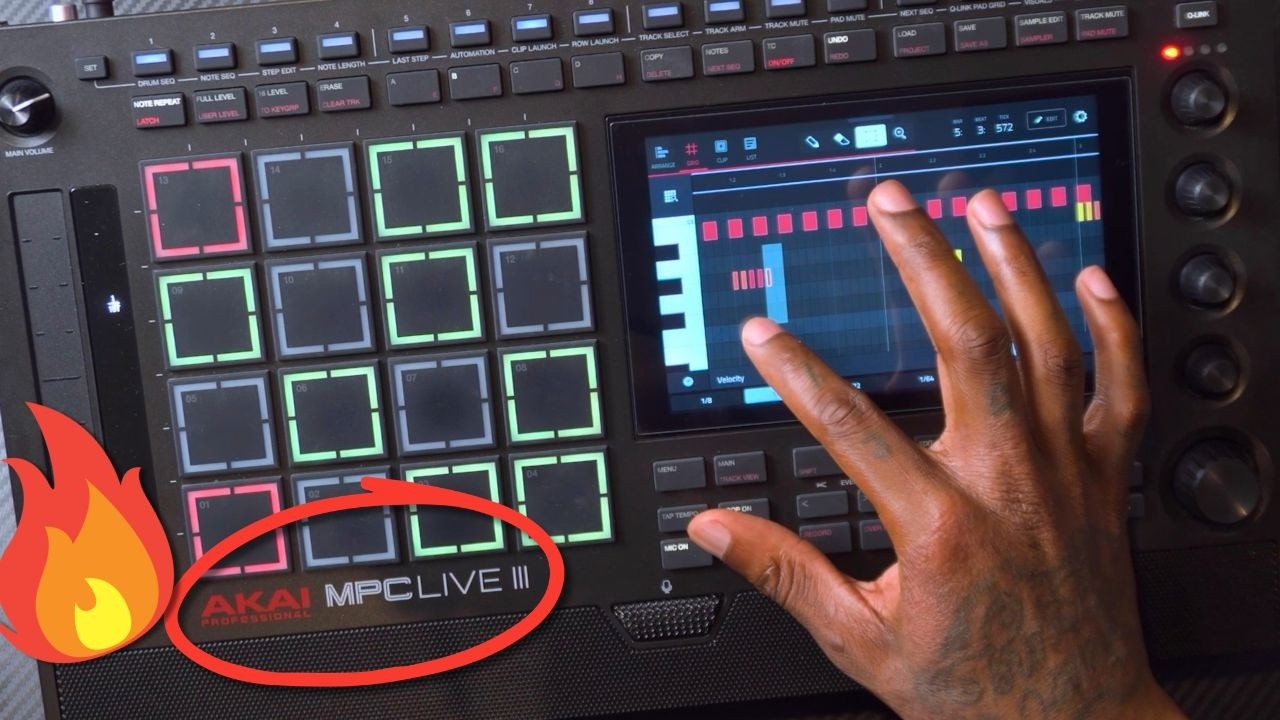 How I Actually Make a Fire Beat From Scratch on MPC Live 3