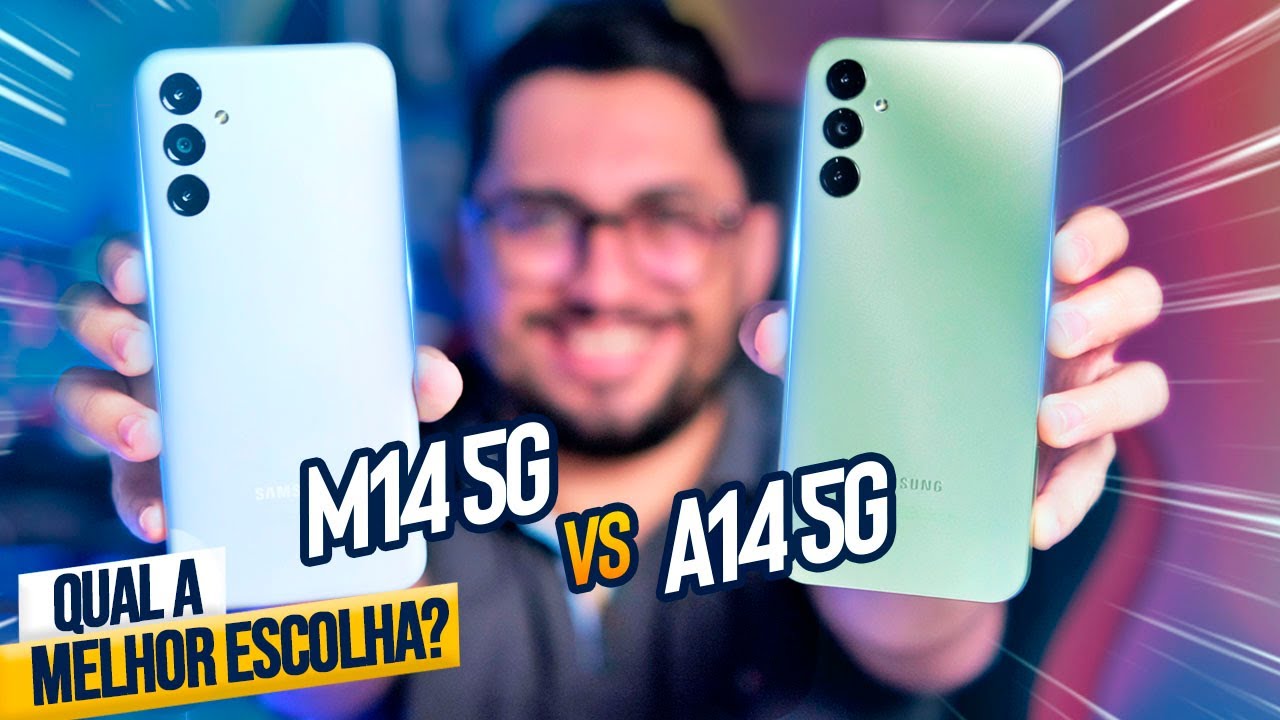Galaxy M14 5G vs A14 5G: NÃO comenta ESTE ERRO! [Saiba qual é o MELHOR]