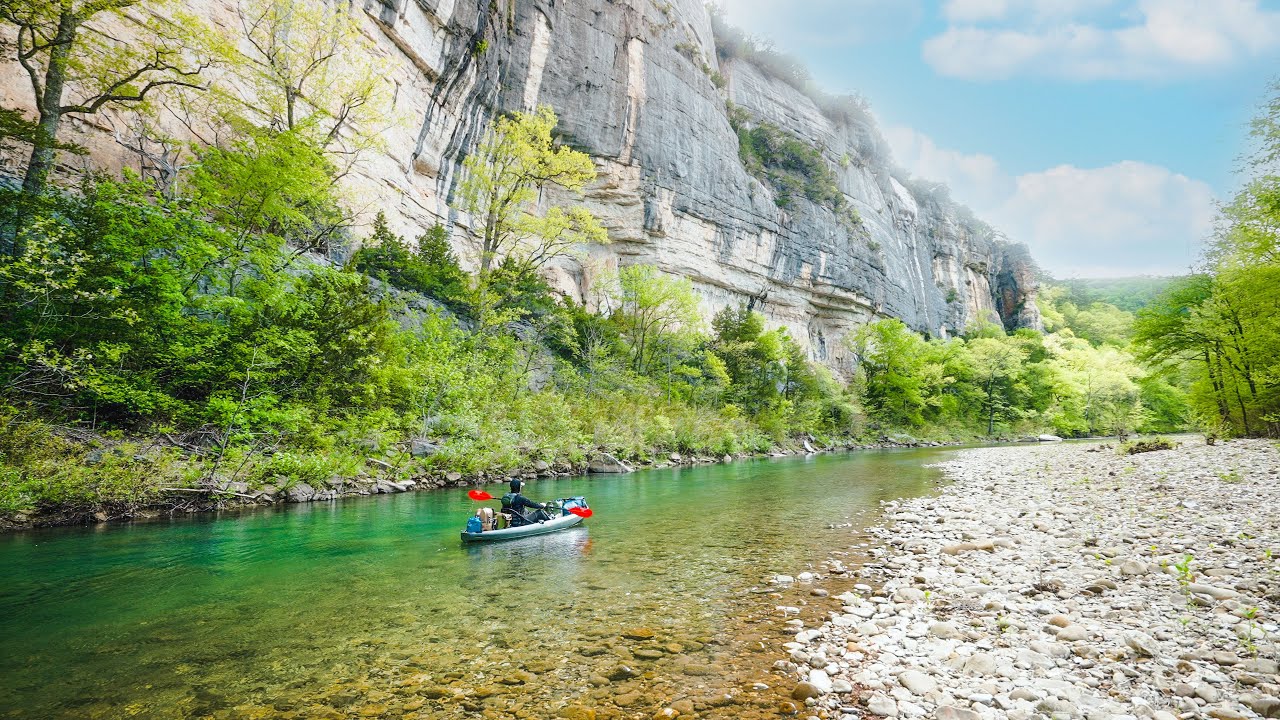 the Buffalo River - Kayak Camping 4 Days (Ponca to Pruitt)