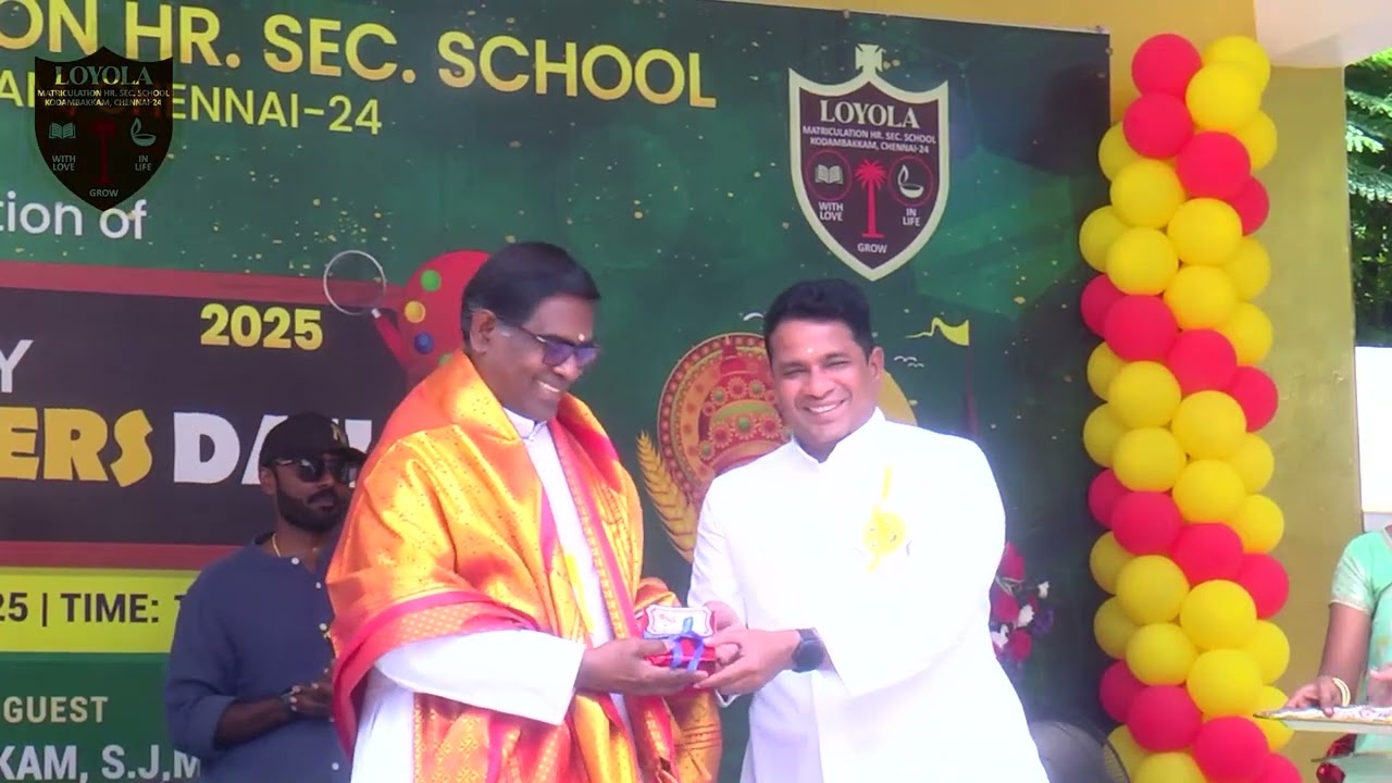 Teacher Day School Event 2025 | Function | 2025 | Loyola School Kodambakkam
