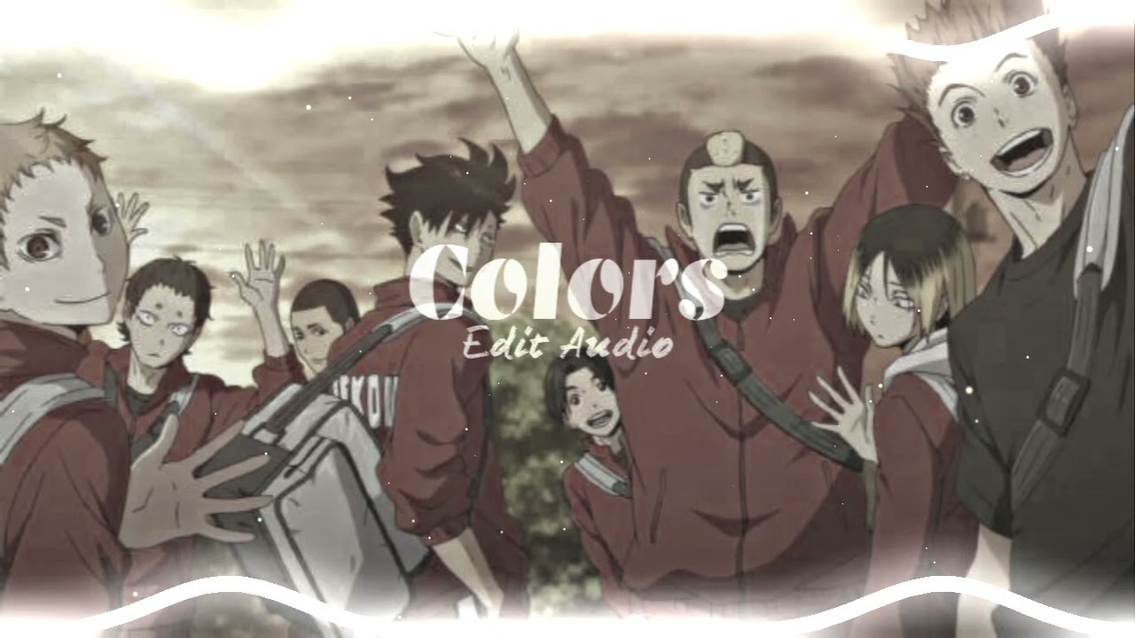 colors edit audio
