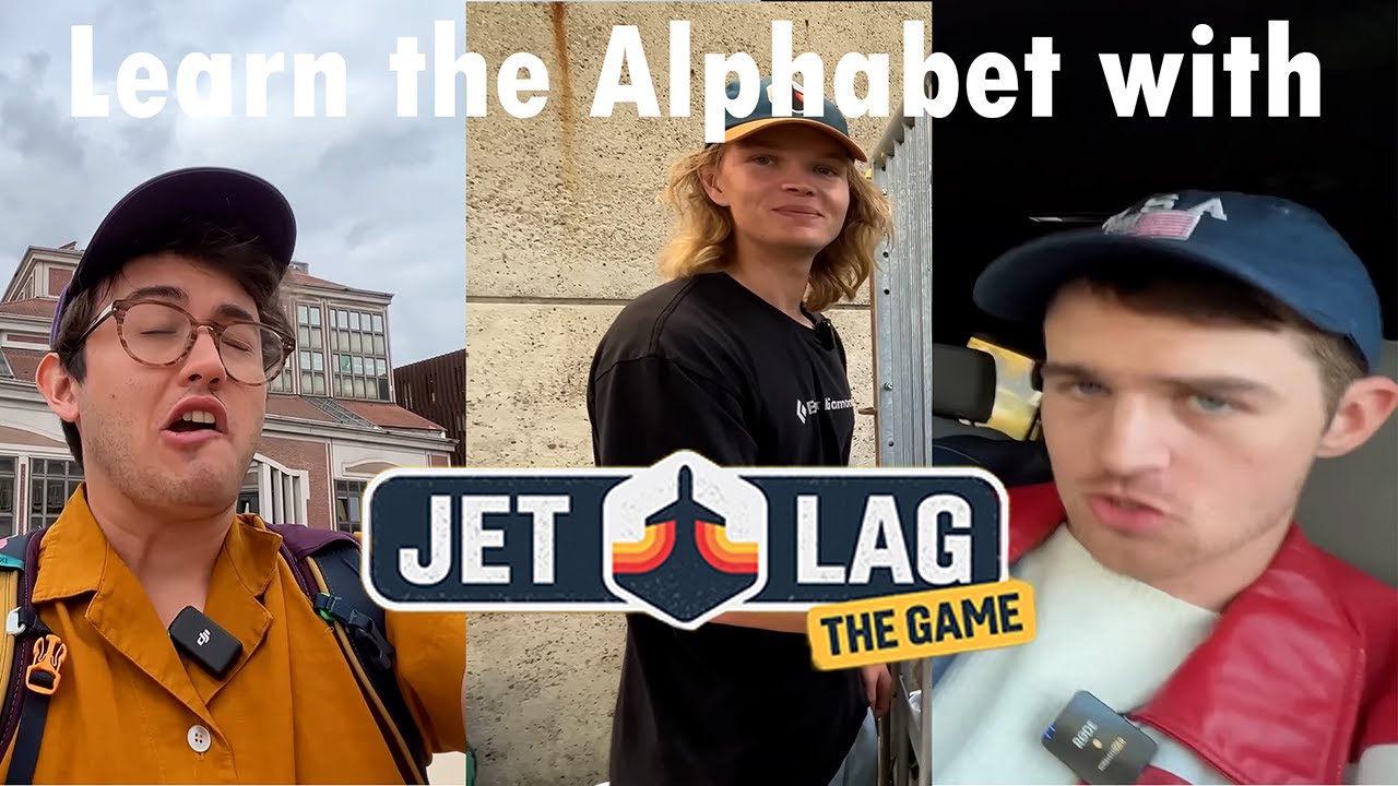 Learn the Alphabet with Jet Lag: The Game (voted by r/JetLagTheGame)