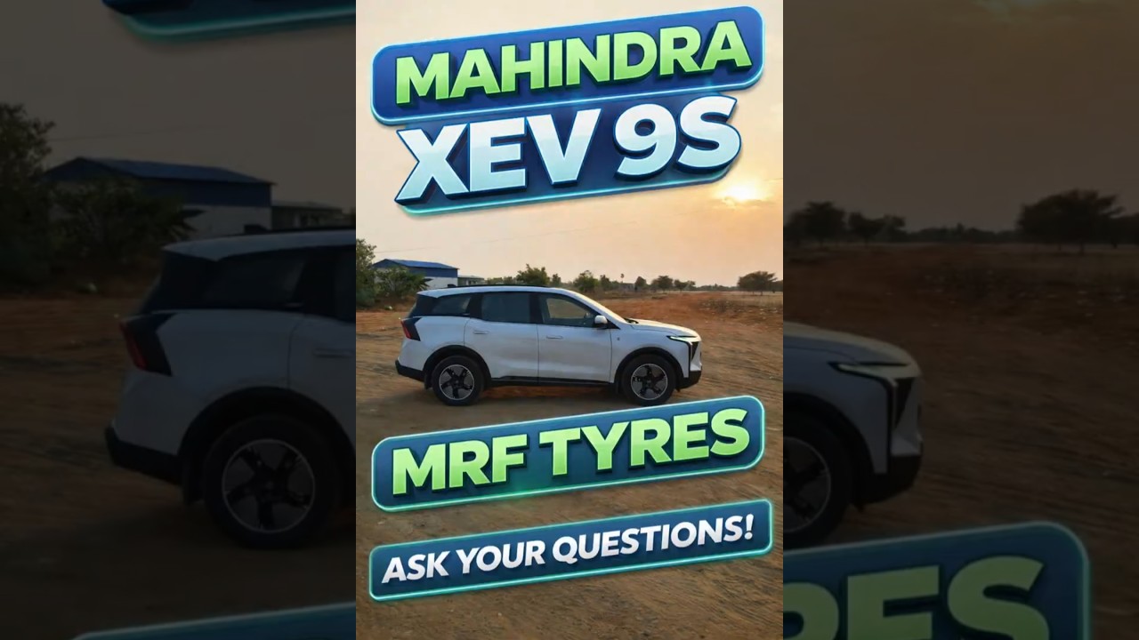 XEV 9S TYRES 14000kms | MRF MARKUS | CARINTELIO #mahindra #automobile #car #tyres #electric #xev