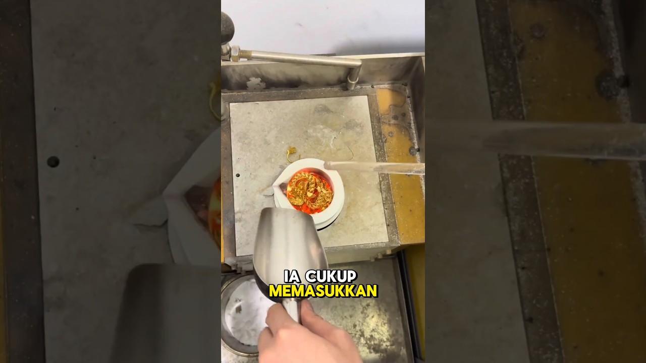 Pembuatan Emas Batangan Jumbo 🤑