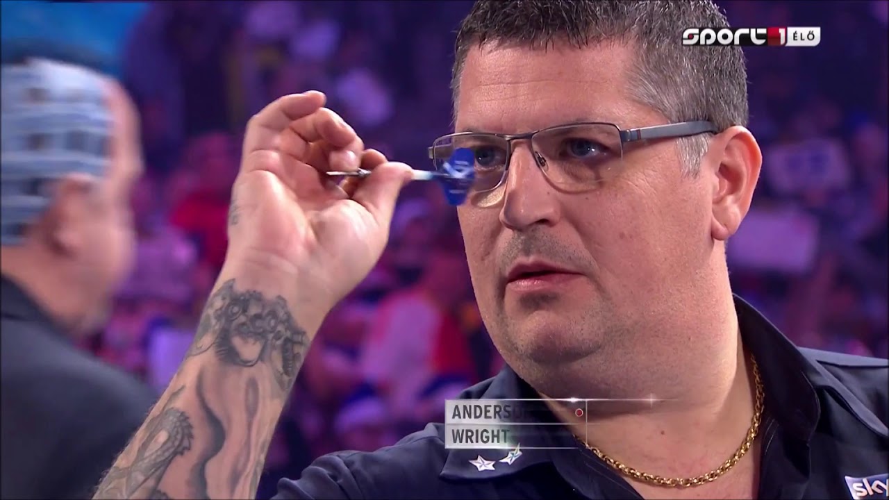 1) Gary Anderson vs Peter Wright 2017 PDC World Darts Championship 2017.01.01 Elődöntő Semi-final
