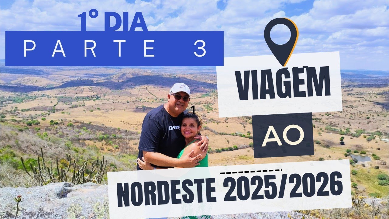 VIAGEM AO NORDESTE - 1° DIA DE VIAGEM - PARTE 3.