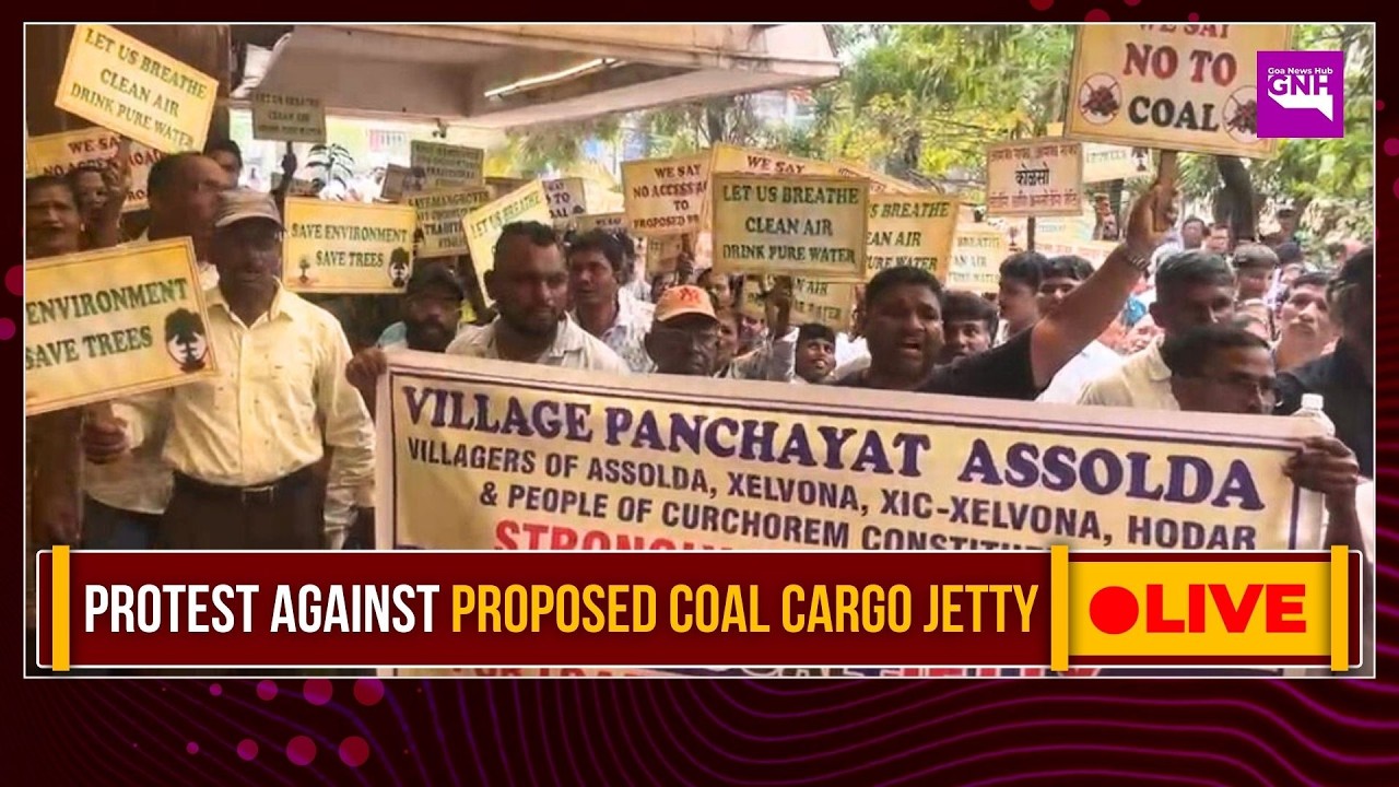 PROTEST AGAINST PROPOSED COAL CARGO JETTY | 23/02/2026  |🔴GNH_ LIVE