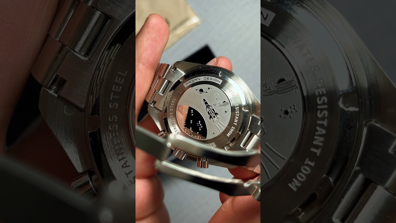 PAGANI DESIGN PD-1701 homenaje al omega speedmaster #paganidesign #watch #unboxing #omegaspeedmaster