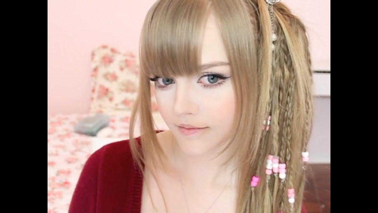 FF X-2 Inspired Beaded Ponytail