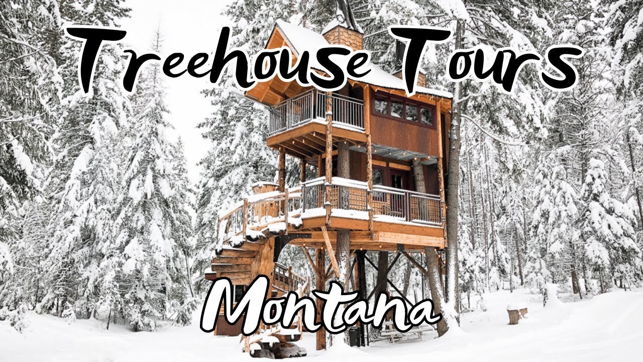 TREEHOUSE TOURS | Stunning Montana Treehouse AirBNB | Full Review By A Pro Treehouse Builder