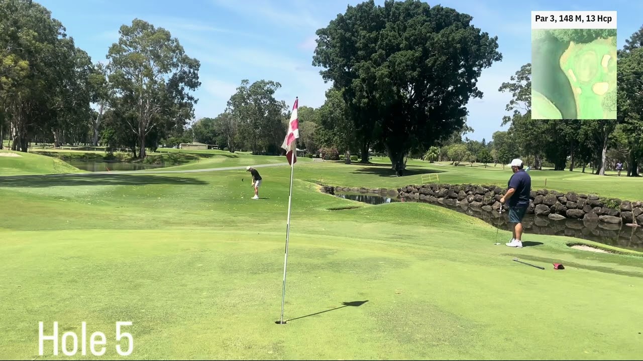 +1 handicap Plays 9 Holes - Surfers Paradise Golf Club