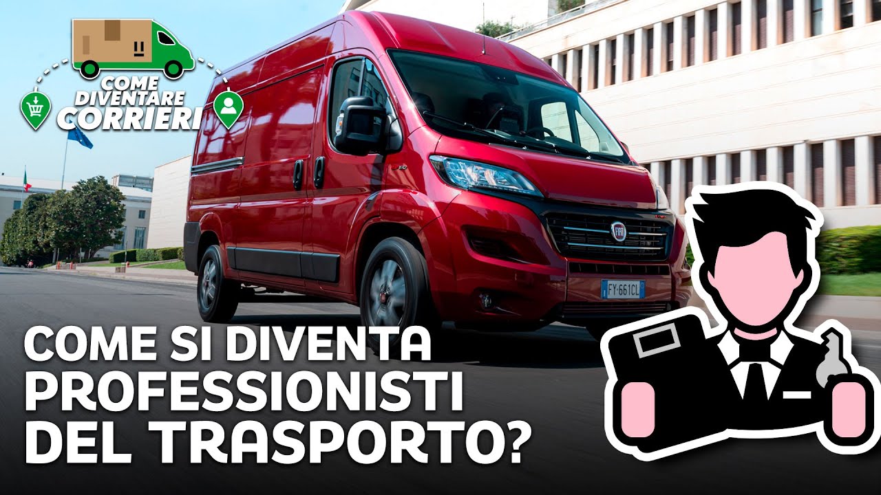Trasporto in conto terzi, autista e furgone si mettono sul mercato