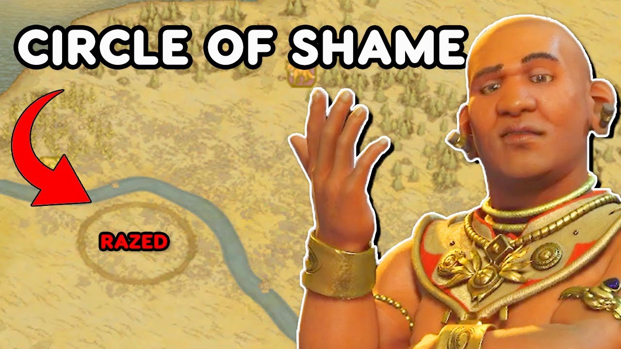 Playing my favourite Civ but getting the most cursed start ever. - Civ 6 Khmer