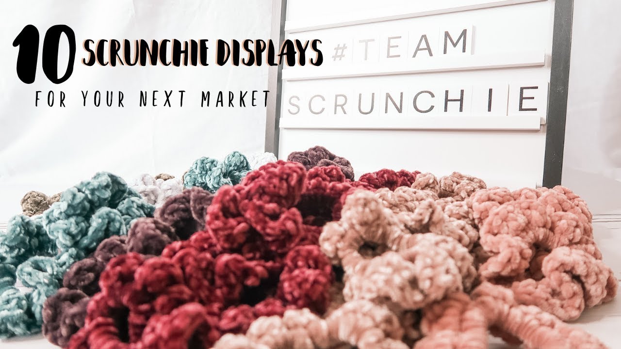 10 Scrunchie Displays for Markets