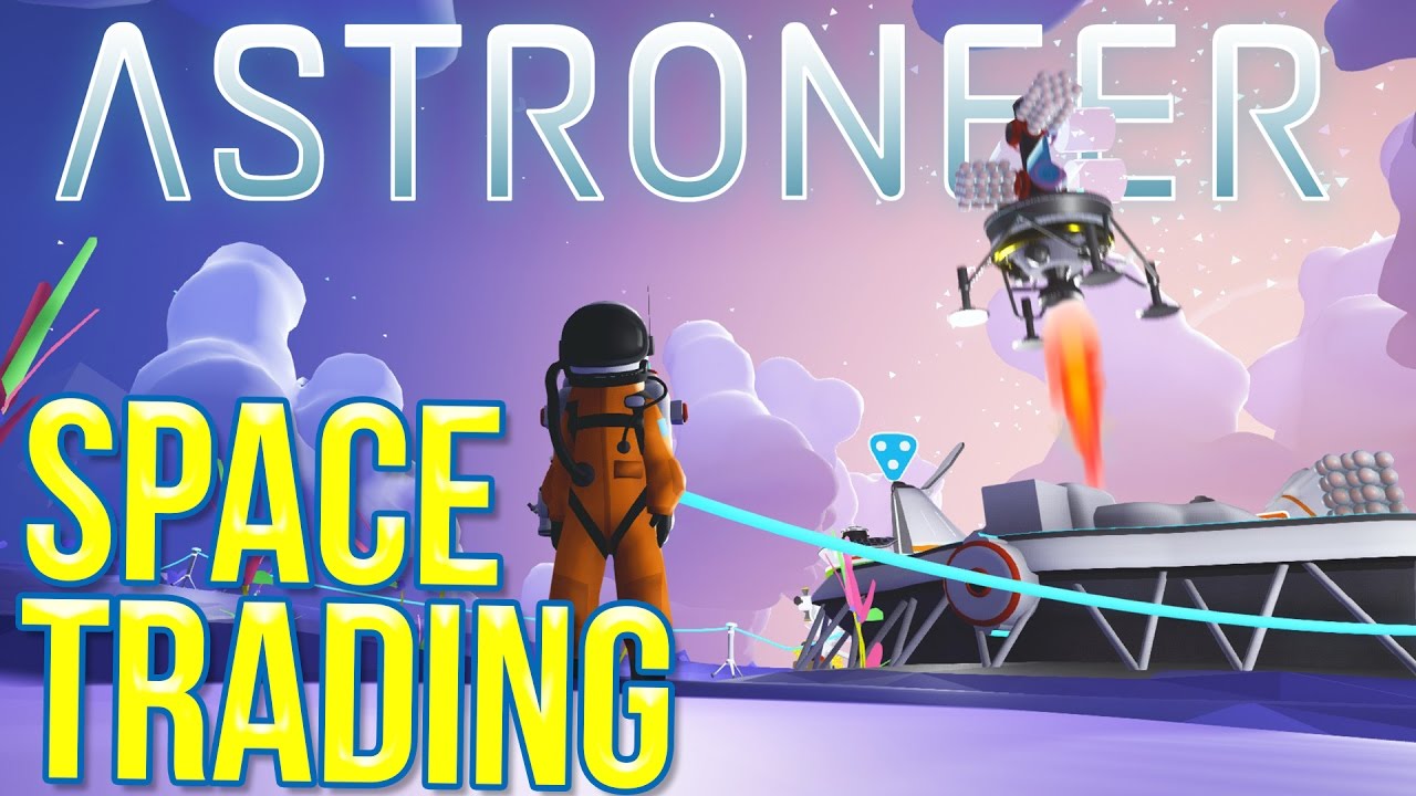 Геймплей Astroneer — Космическая торговля и строительство космического челнока — Давайте поиграем...