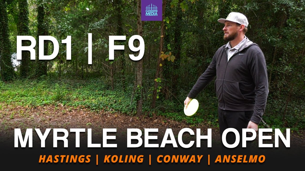 2021 Myrtle Beach Open | RD1, F9 FEATURE | Hastings, Koling, Conway, Anselmo | Gatekeeper Media