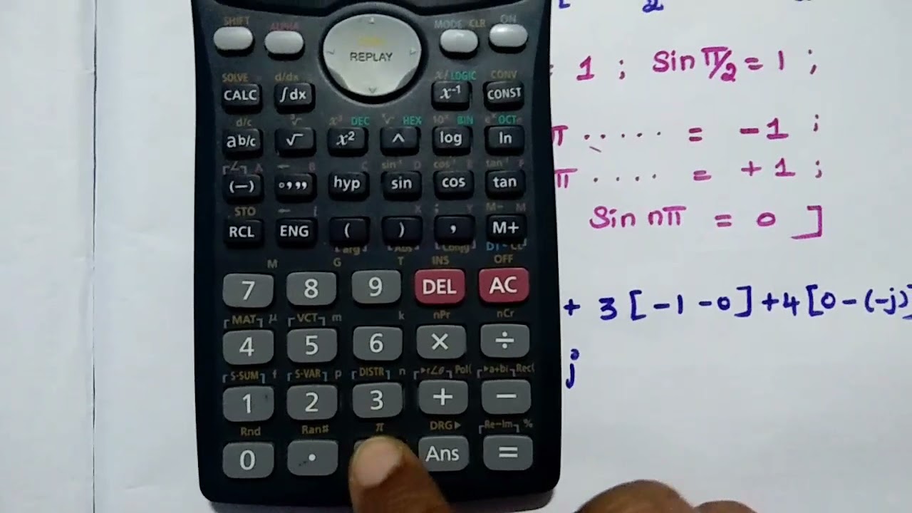 4-Point DFT - Problems Solved using Calculator