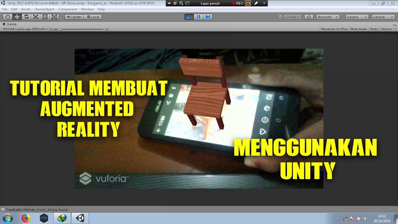 Cara Membuat Augmented Reality Unity 3D