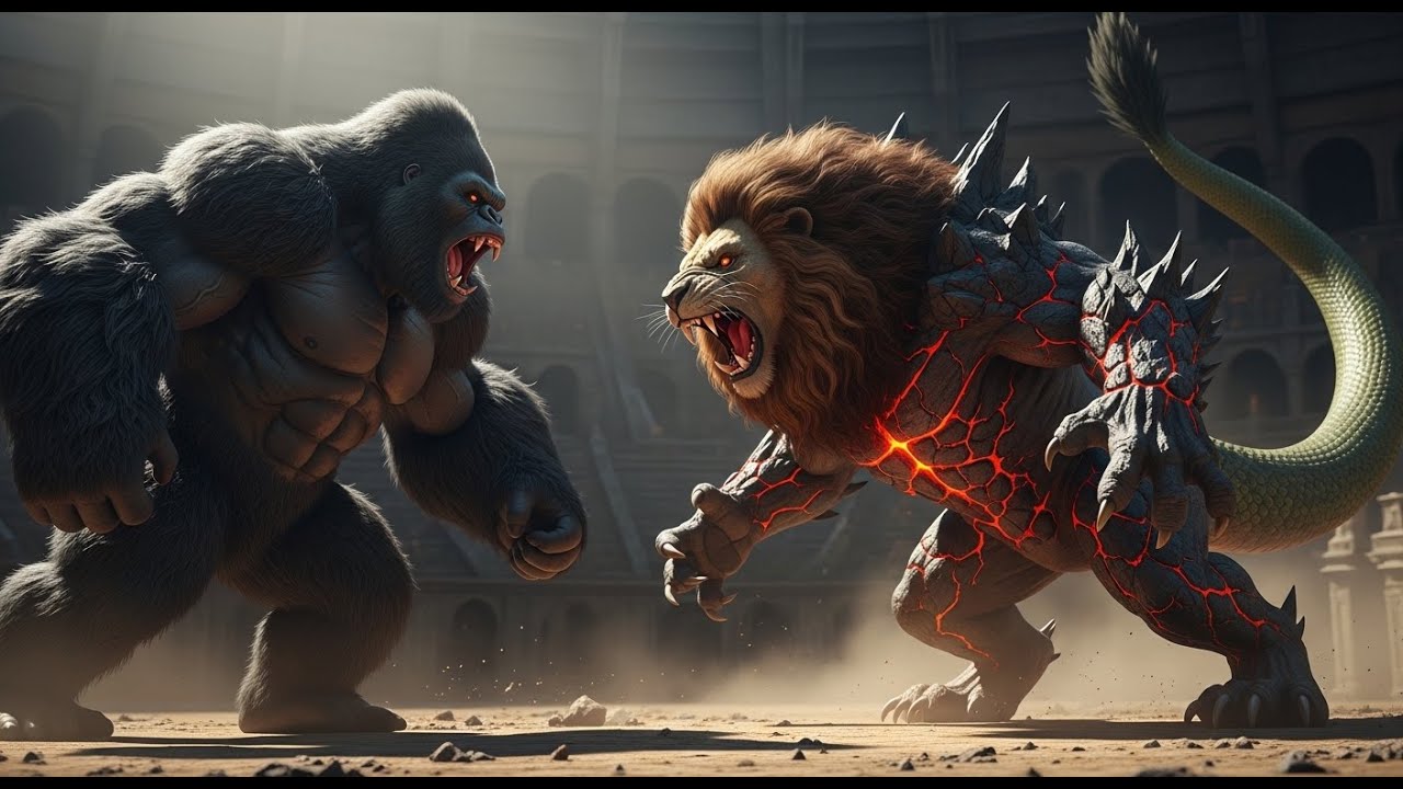 Arena War: King Kong vs Colossal Chimera : When The Lords Of Power Meet On The Arena