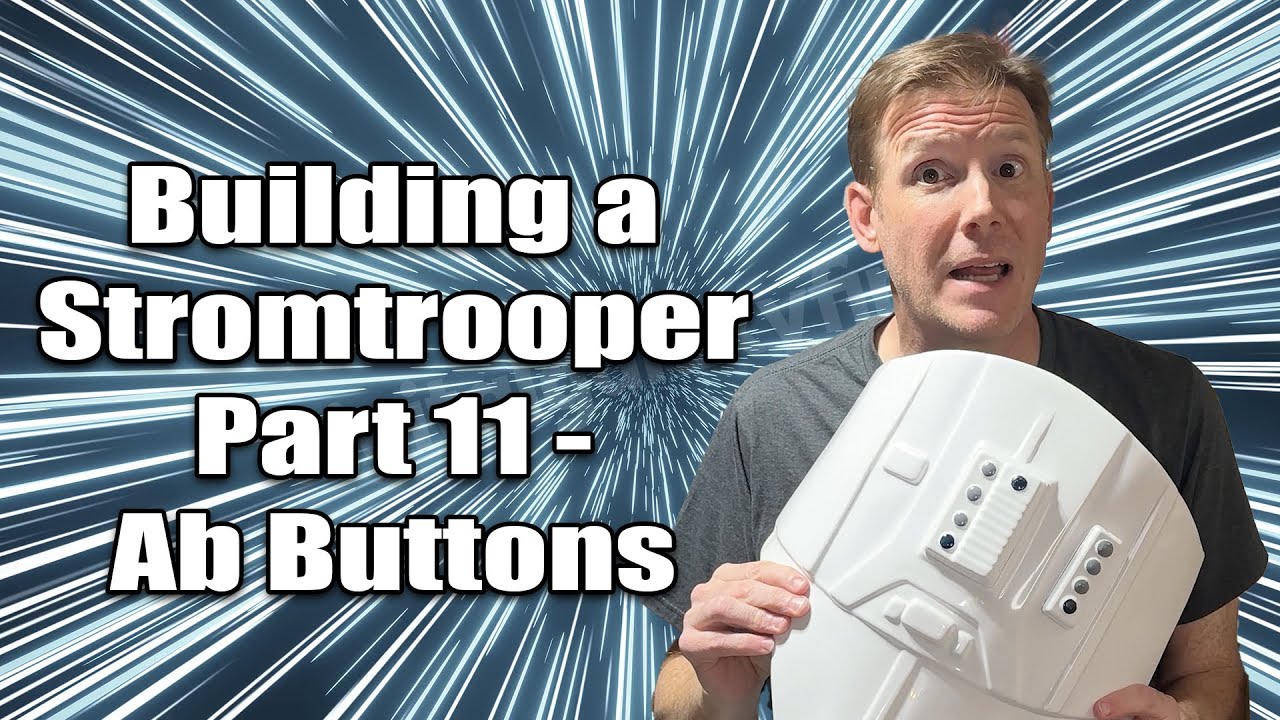 How to Build a Screen Accurate Stormtrooper Costume - Ab Buttons