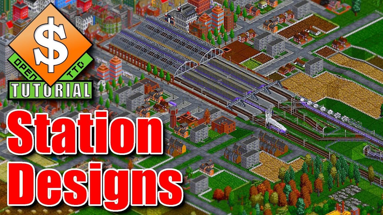 Station Designs and their Signals (Intermediate Railways) - OpenTTD Tutorial