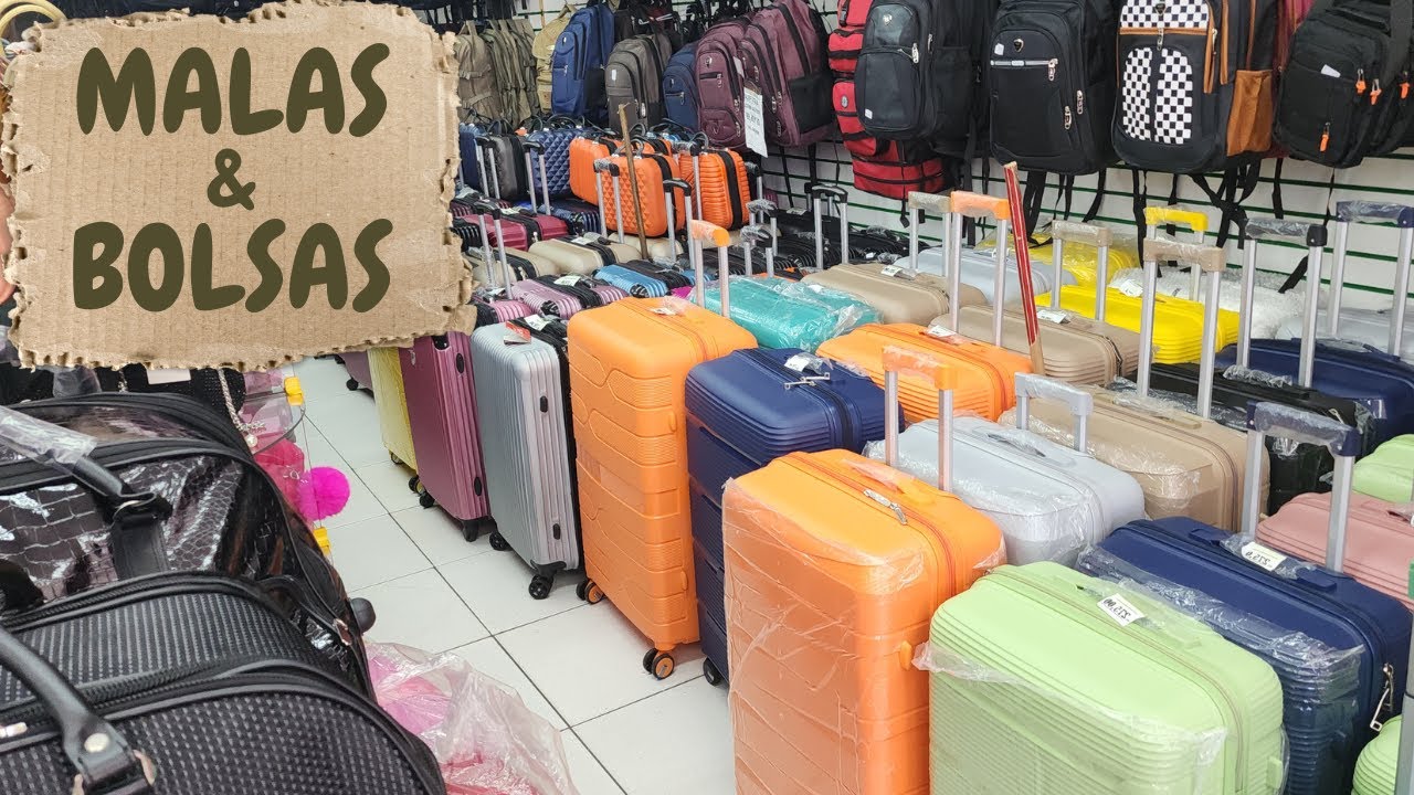 🎒 Loja de Malas Baratas no Brás Qualidade e Preço que Surpreendem!