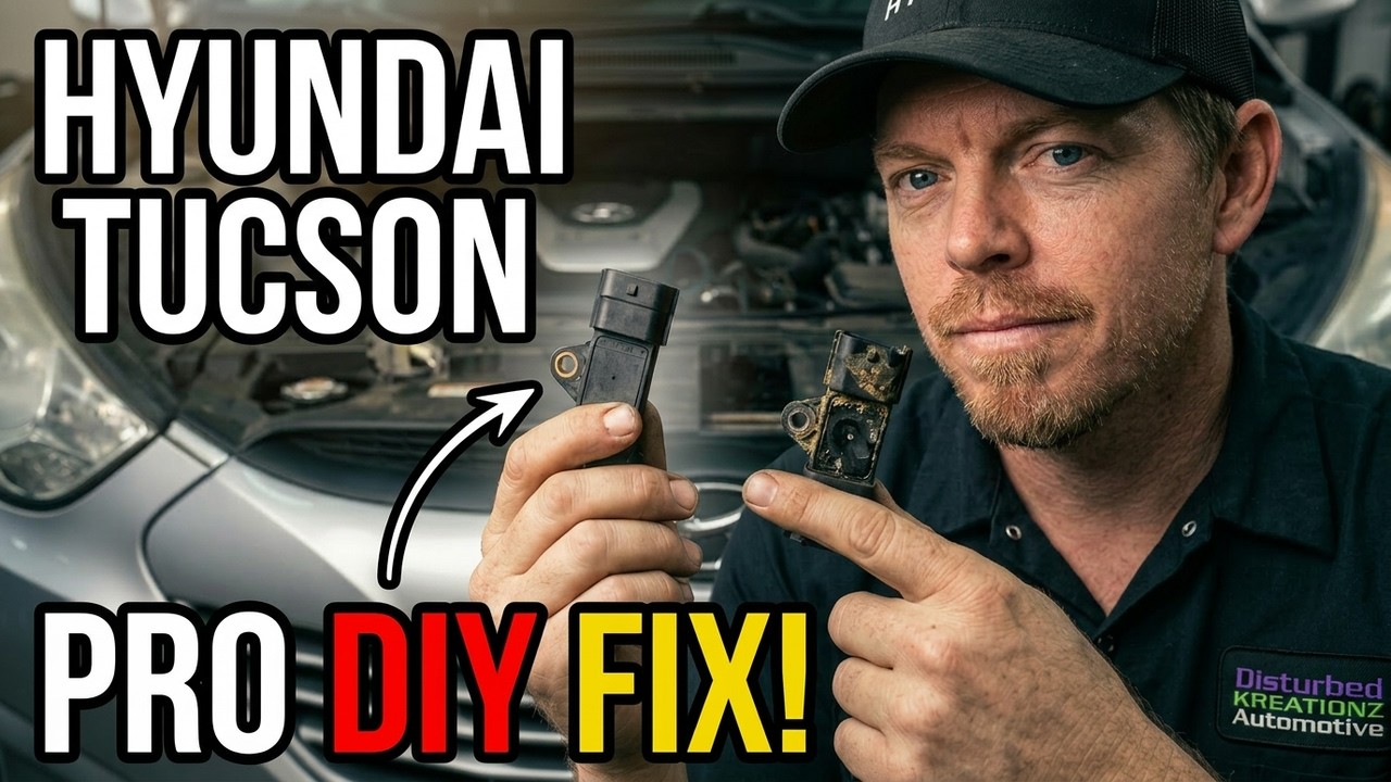How to REPLACE a MAP Sensor Hyundai Tucson like a PRO