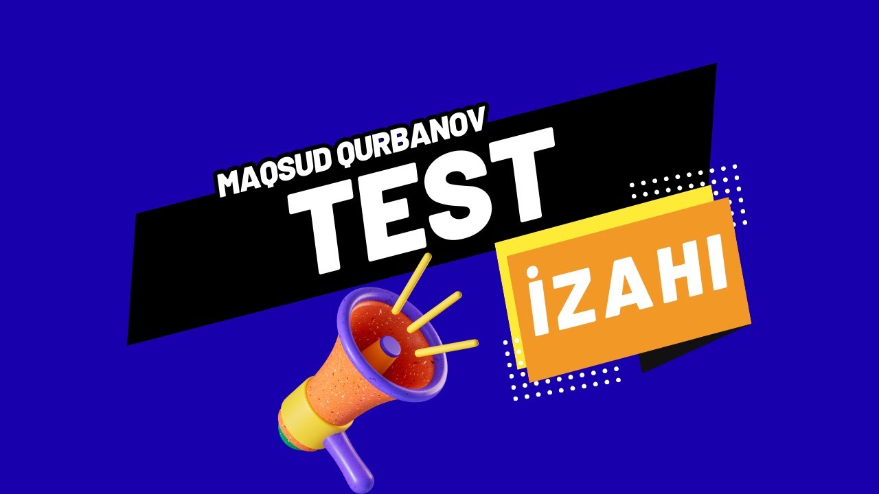 ÜSİ-6 | Məntiq | @MaqsudQurbanovIQ