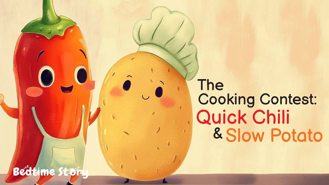 🌶️The Cooking Contest: Quick Chili and Slow Potato🥔 | Calm Down & Solve Problems | Emotional Story