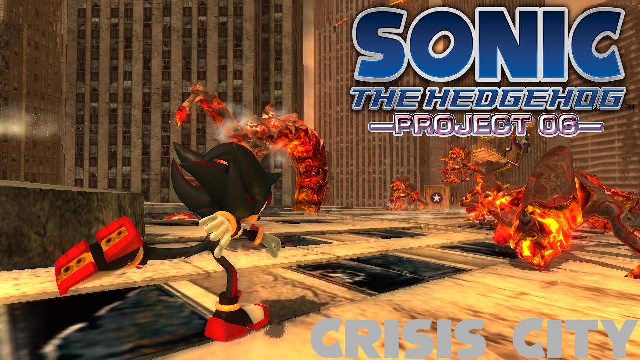 Sonic 06 (P-06) Crisis City - Shadow