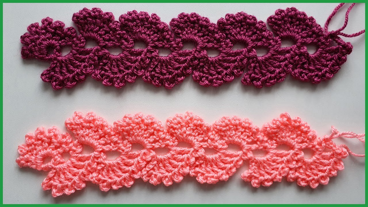 Ленточное кружево. Вязание крючком / Ribbon Lace Crochet