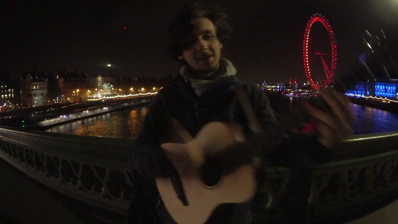 Dennis Werth - One Day (Live Acoustic at the Thames in London, UK) 2015