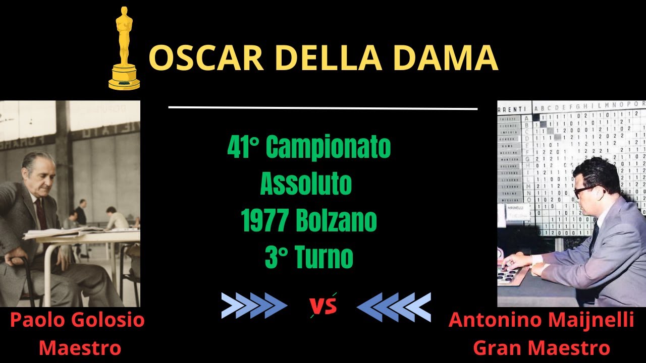 Oscar della Dama 1977 Golosio-Maijnelli