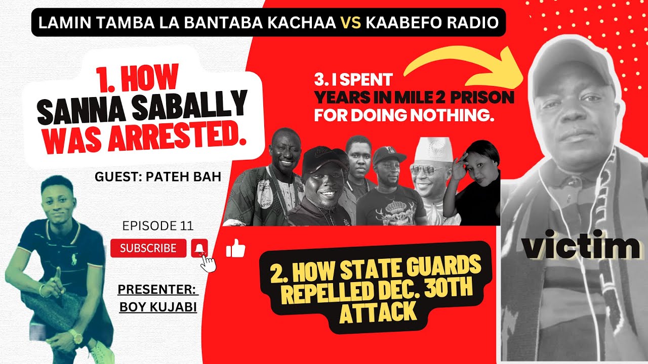 Pateh Bah & Nyakareh On LAMIN Tamba La Bantaba Kachaa vs Kaabefo Radio | ep11
