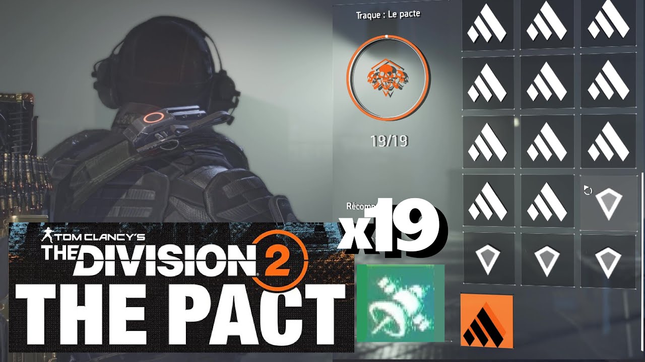 THE DIVISION 2 COMMENT AVOIR LES DERNI&Egrave;RES COMMS +5 TRAQUE LE PACTE 19/19 SAISON 2 ANN&Eacute;E 7